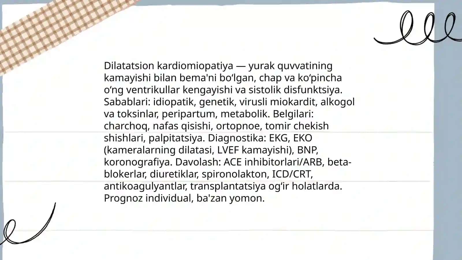 Kardiomiopatiyalar 4