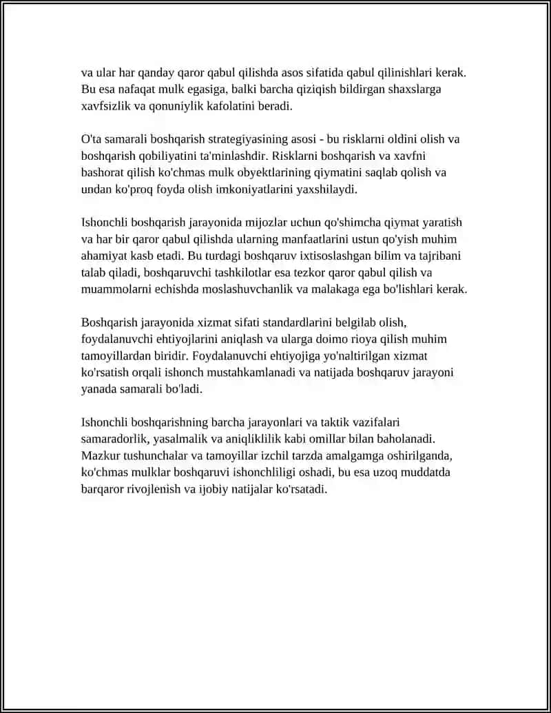 KOʻCHMAS MULK OBYEKTLARINI ISHONCHLI BOSHQARISH MOHIYATI VA XUSUSIYATLARI 4