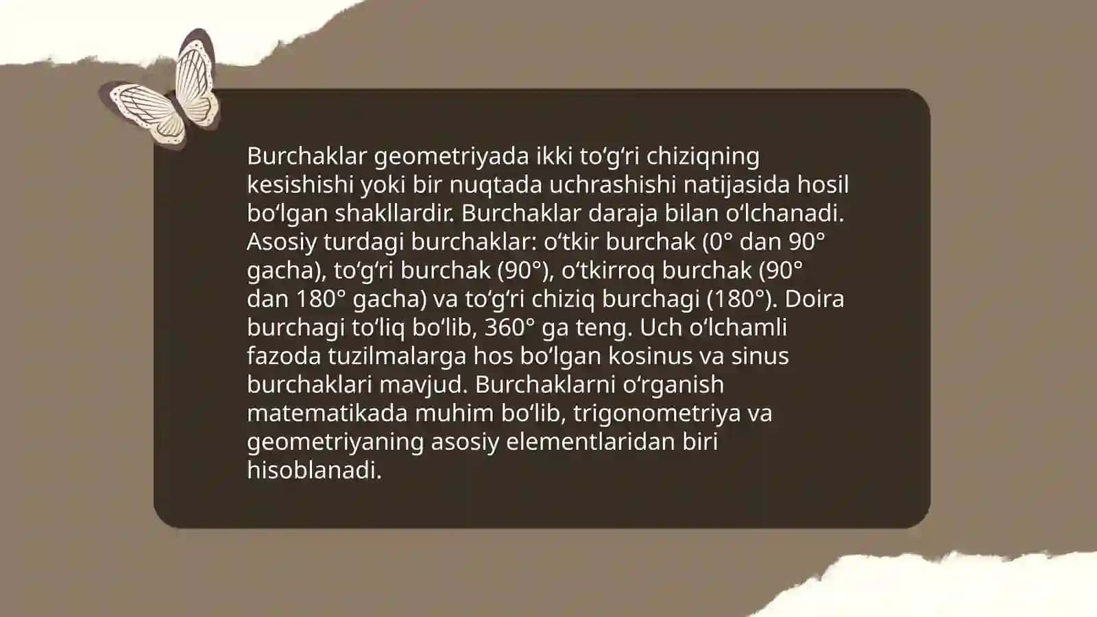 Geometrik shakllar va ularning xususiyatlari 4