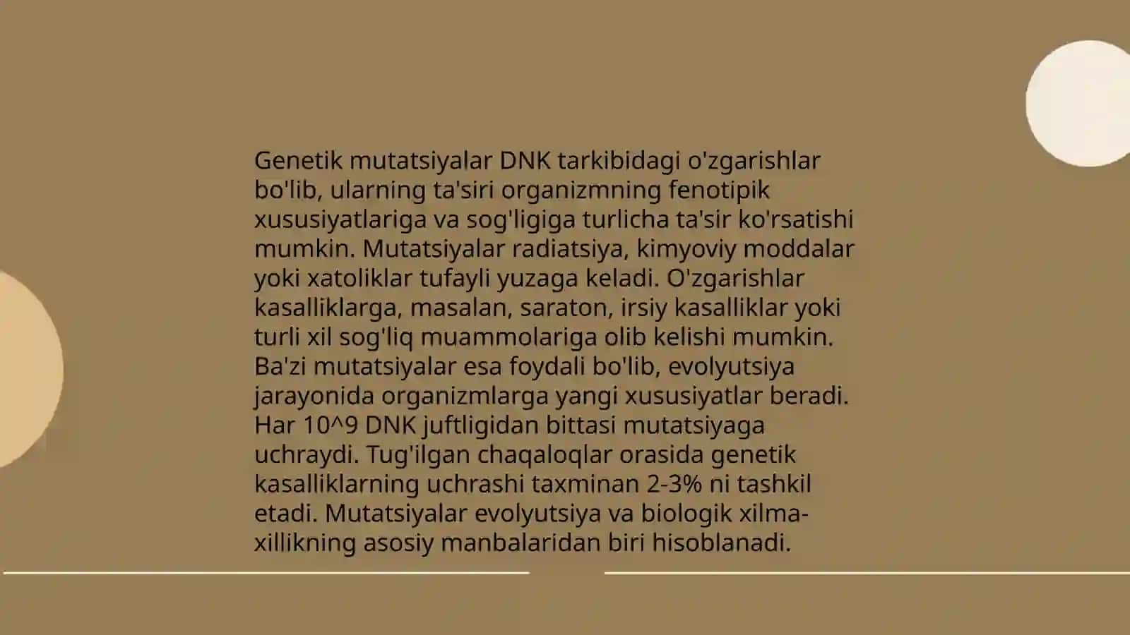 Irsiy kasalliklar 4