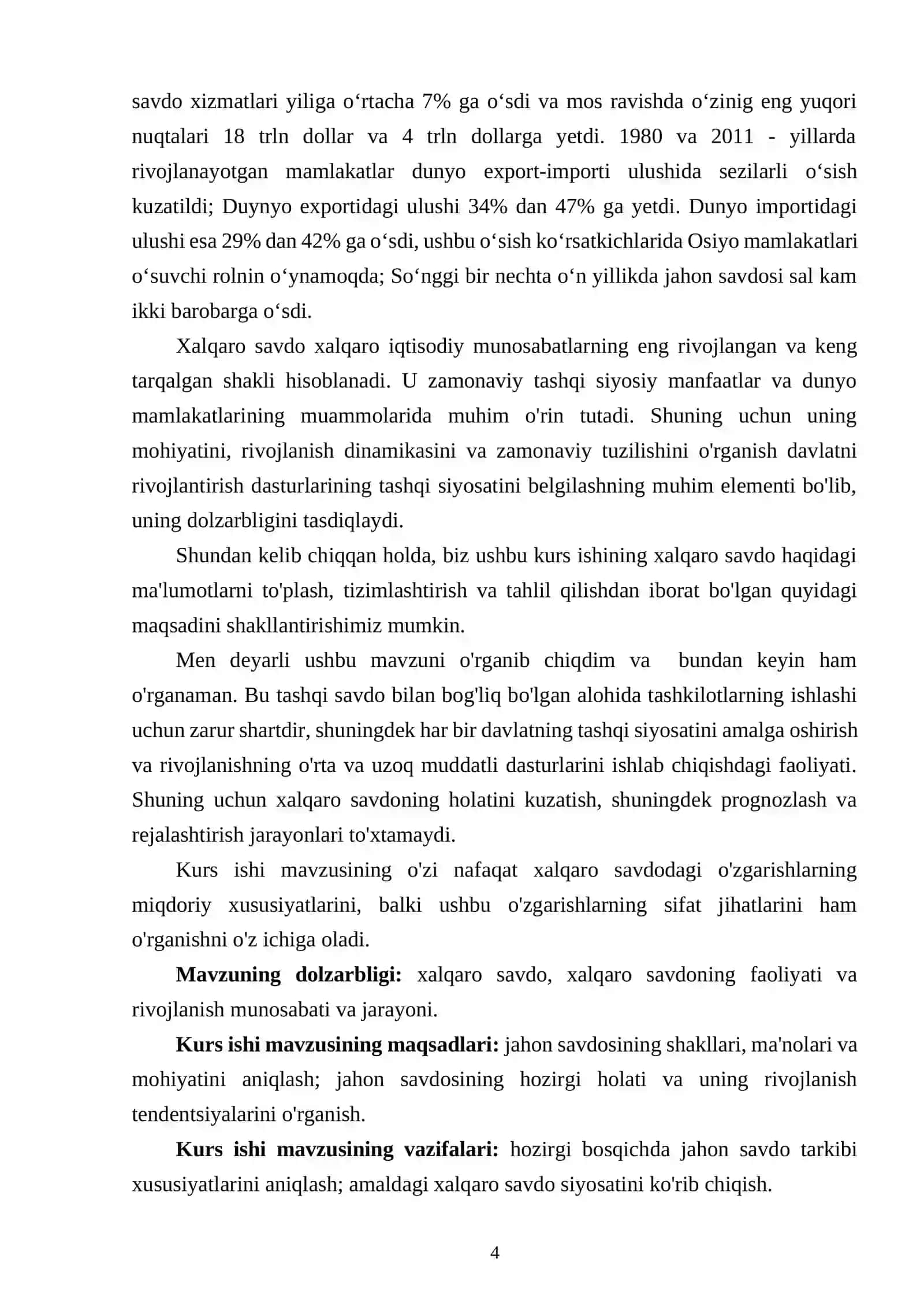 Xalqaro savdo nazariyasi 4