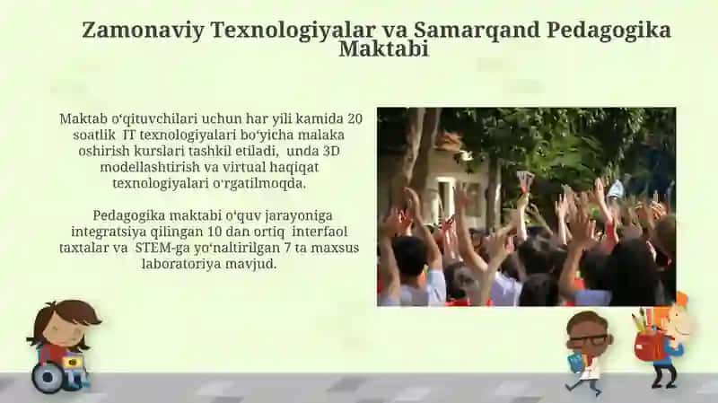 Samarqand Pedagogika Maktabi: kecha, bugun va ertaga 4