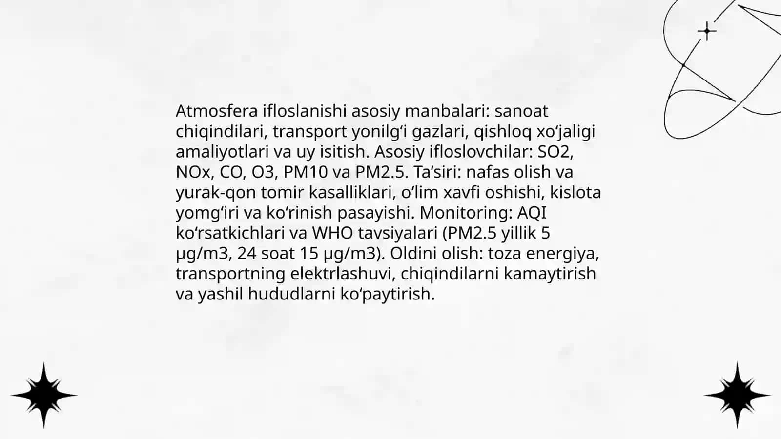 Global ekologik muamolar 4