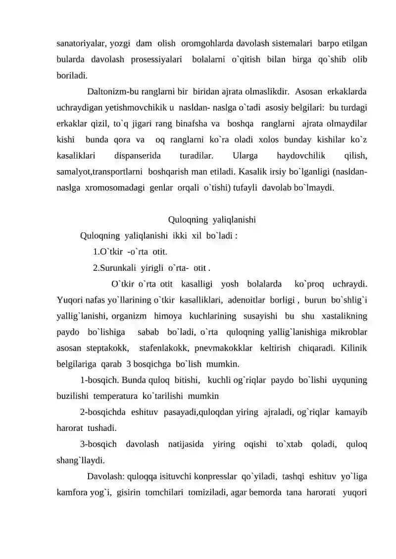 Bolalarda ko`rish va eshitish organlarining kasaliklari 4