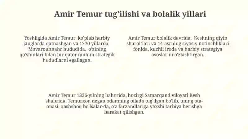 Buyuk Yutuqlar va Harbiy Strategiya 4