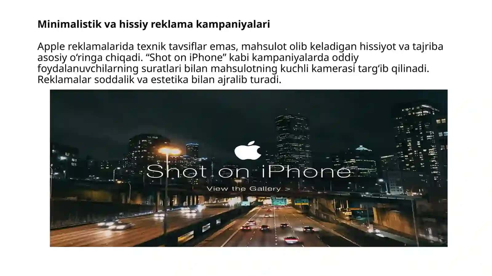 Apple kampaniyasi va uning marketing haqida 4