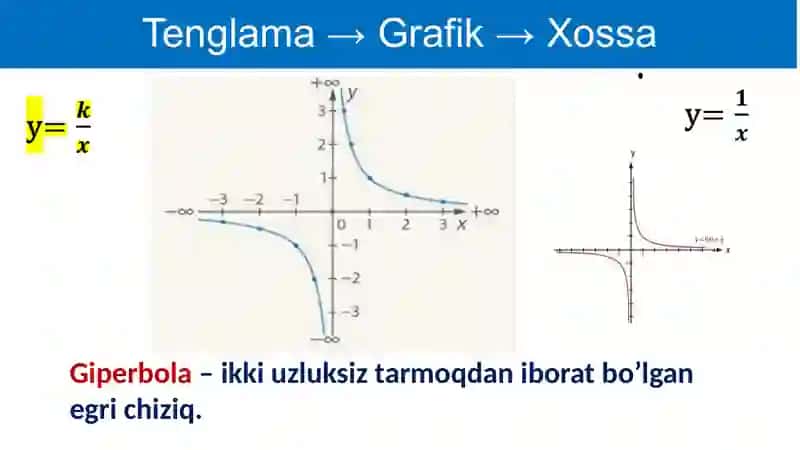 y=k/xfunksiyagrafigi 4