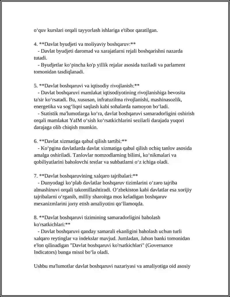 DAVLAT ISH YURITISH FANIDAN 4