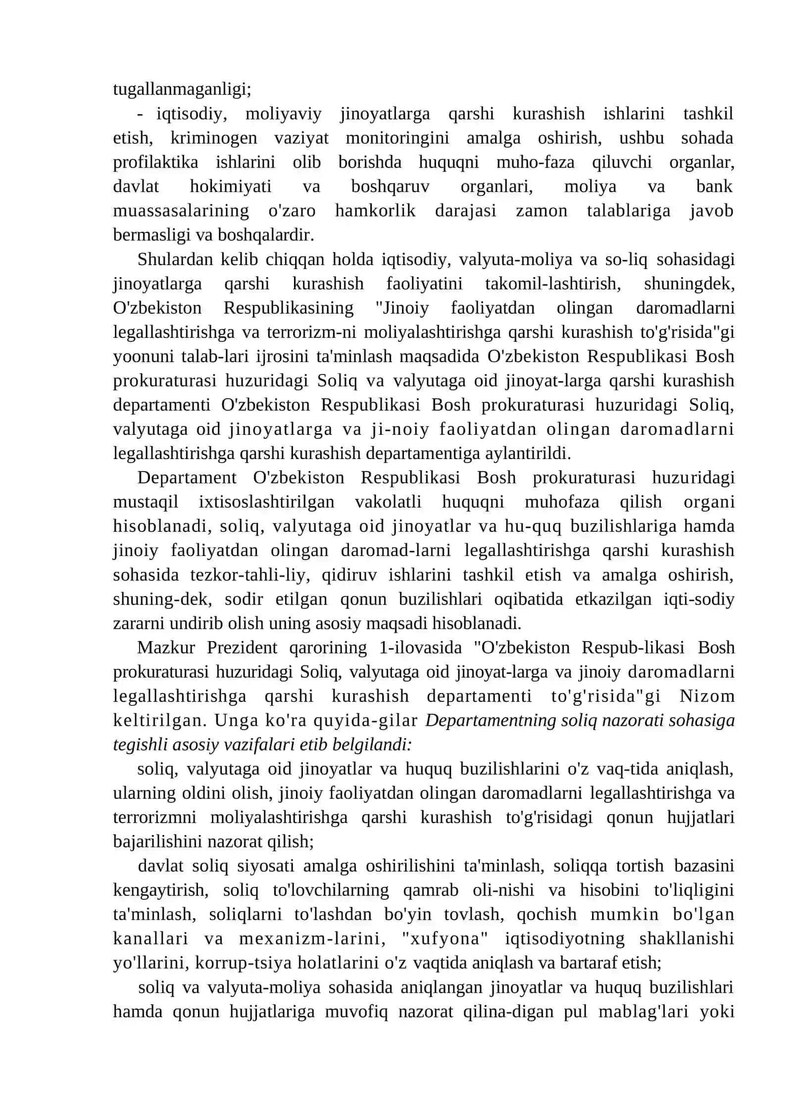 Soliq nazoratini tezkor shaklda yuritish tartibi 4