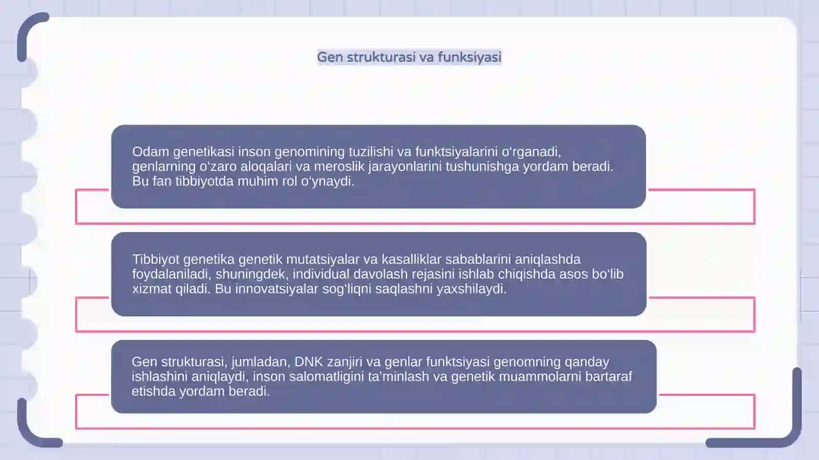 Odam genetikasi va tibbiyot genetika 4