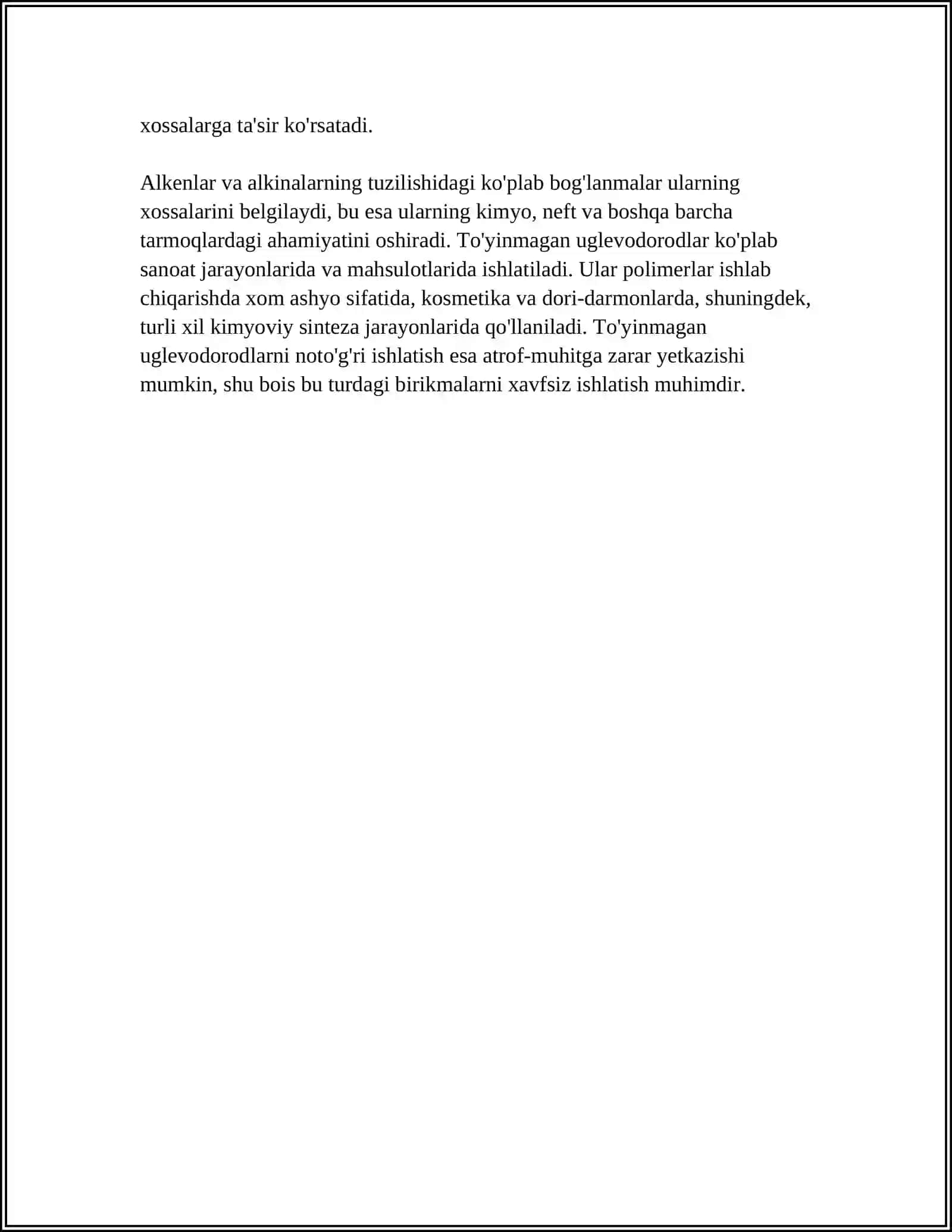 GALOGEN SAQLAGAN TOʻYINGAN VA TO'YINMAGAN UGLEVADAROTLAR 4