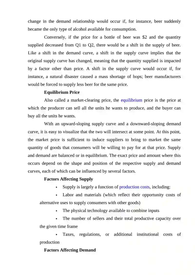 Law of Supply and Demand 4