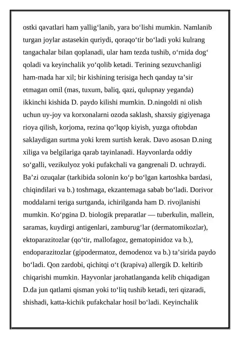 Allergik dermatit 4