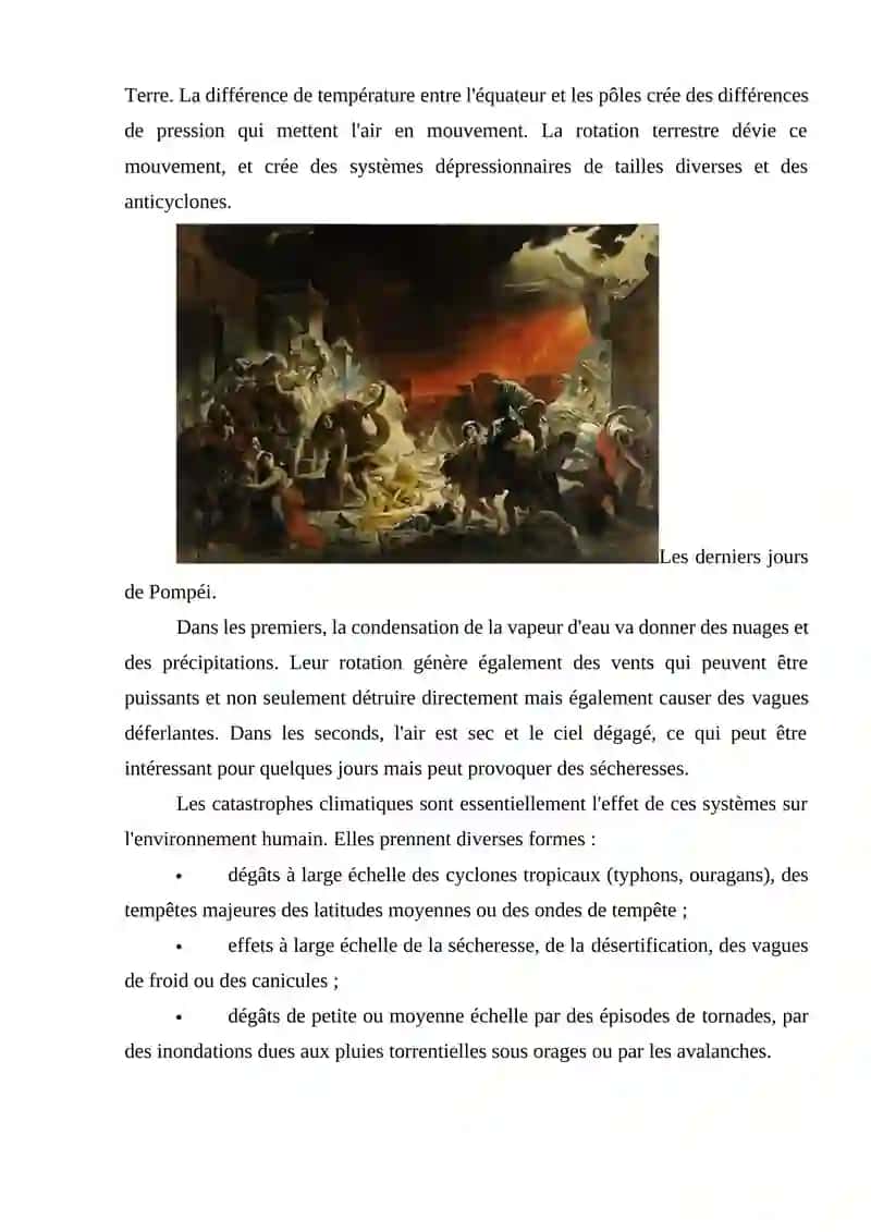 Types de catastrophes 4