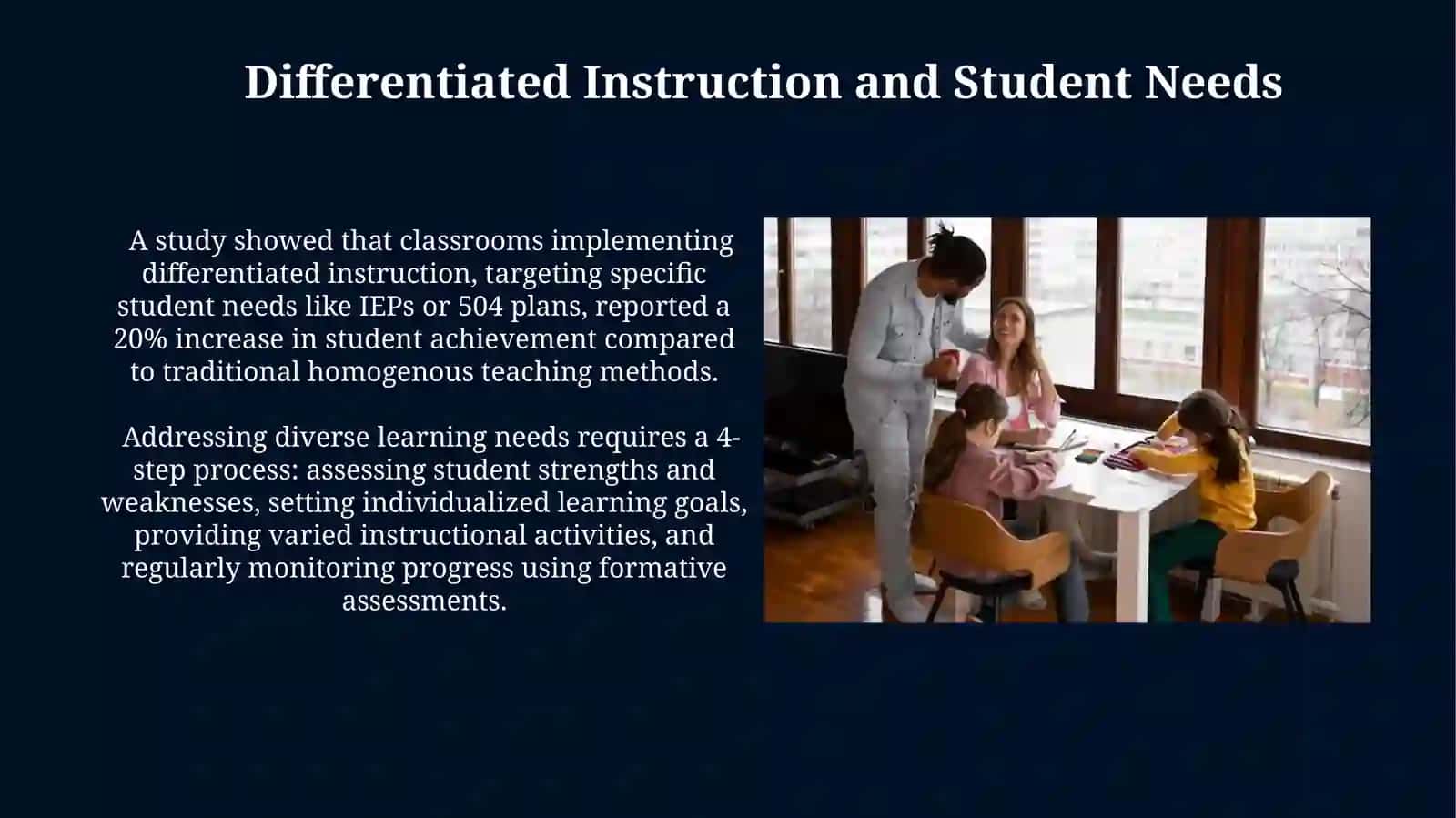 Classroom management and teacher's approach 4