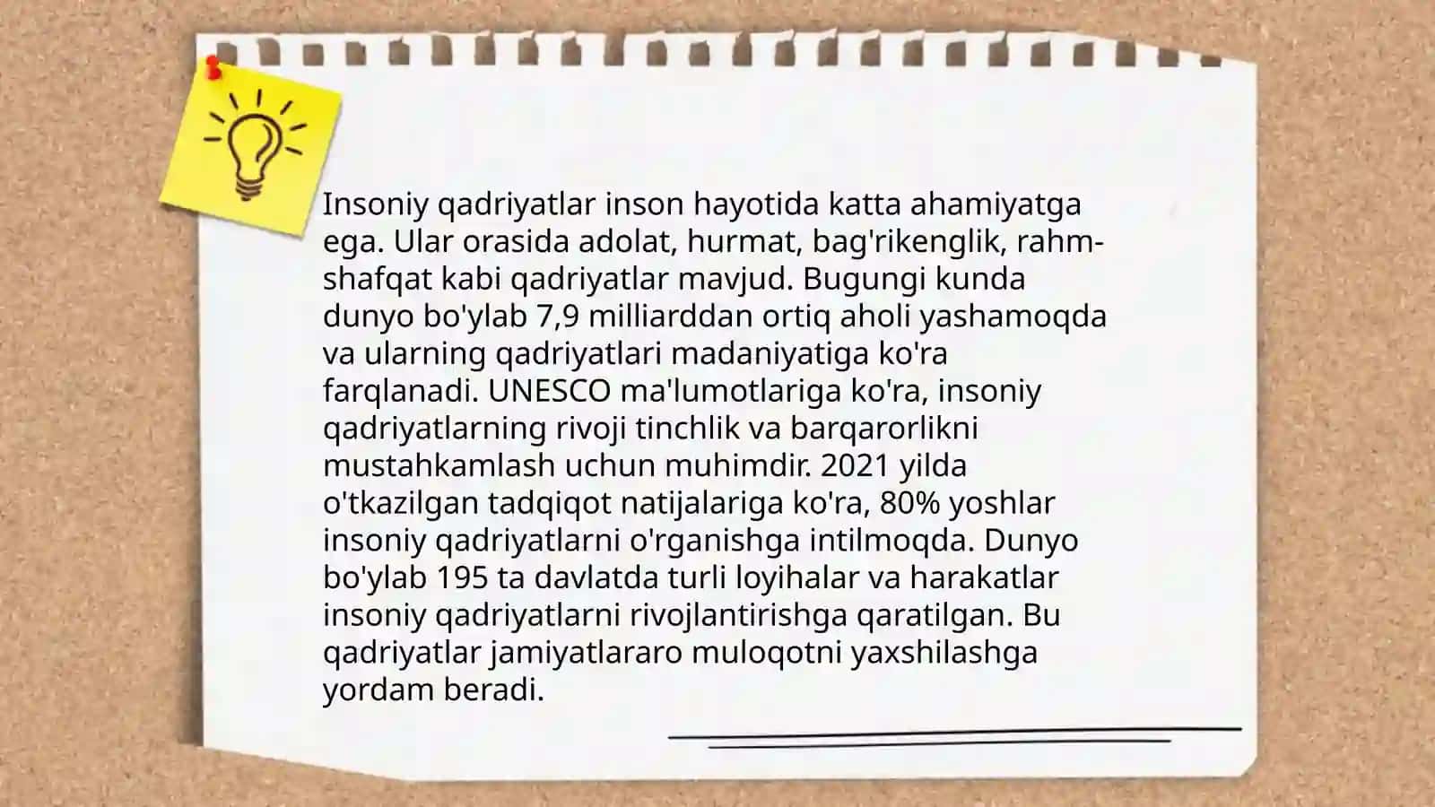 Madaniy maʼrifiy tarbiya 4