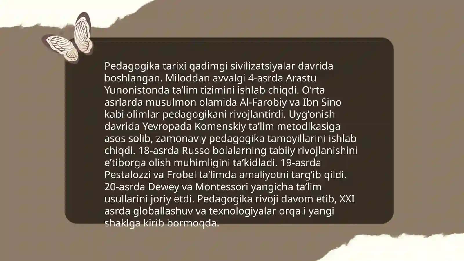 Pedagogiklik kasbi va uning vazifalari 4