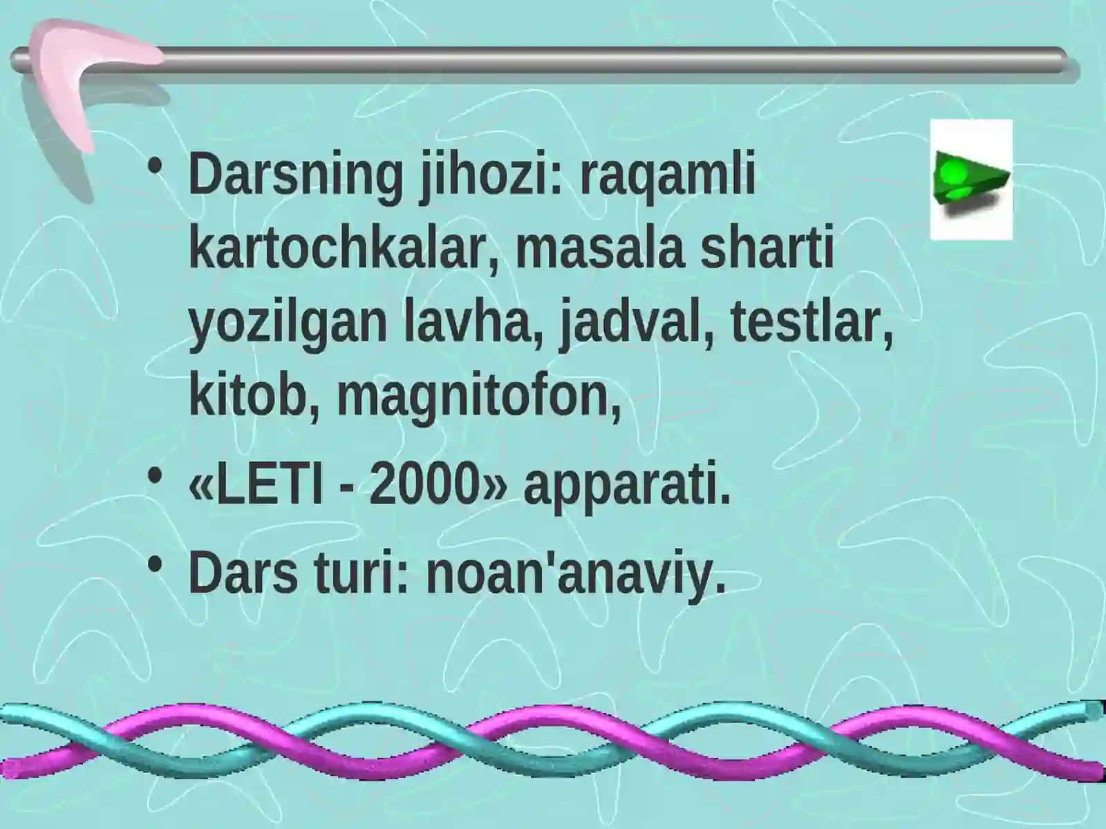Ilg'or pedagogik texnologiya (II sinfda matematikadan ertak-dars) 4
