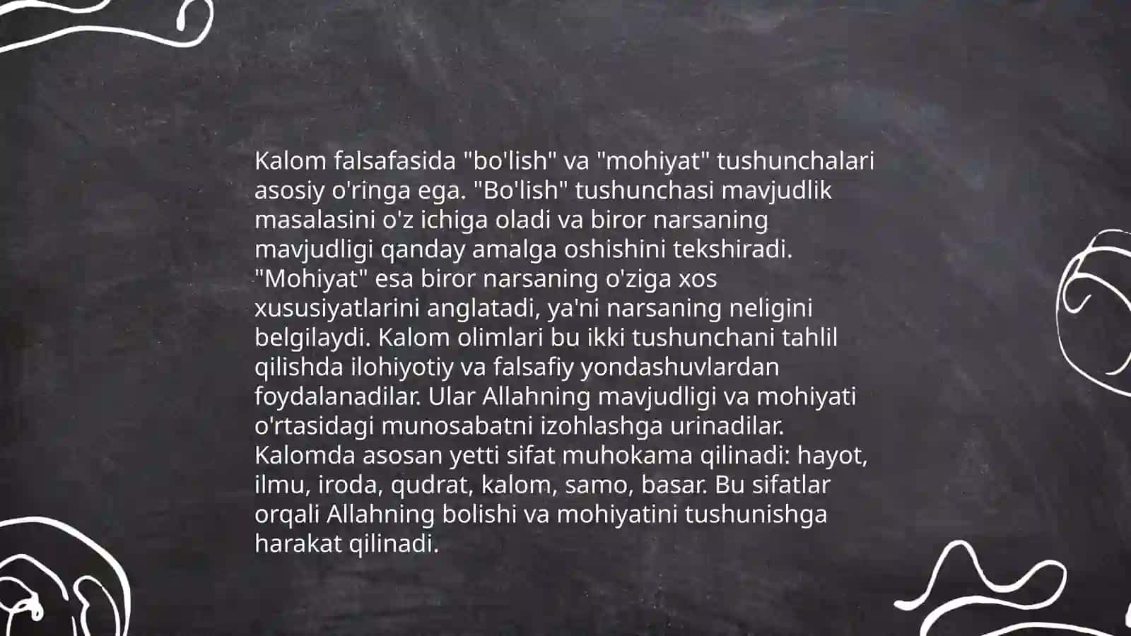 Kalom Falsafasi 4