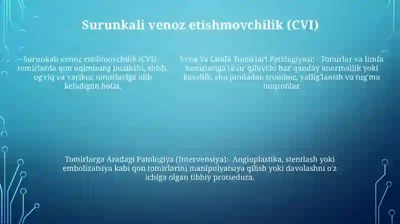 Vena Va Limfa Tomirlari Patologiyasi 4