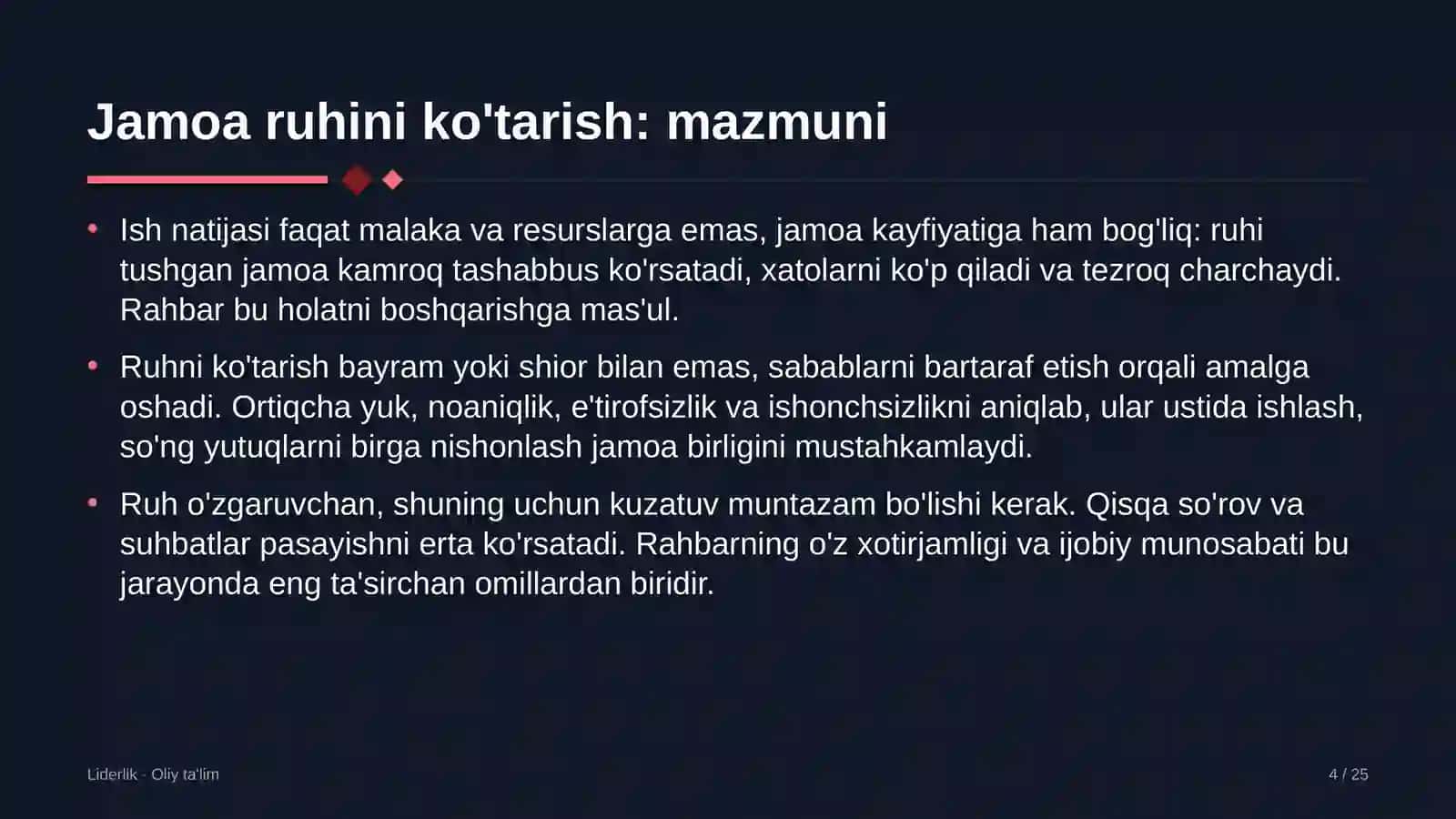 Arxitektura byurolarida jamoa ruhini ko'tarish 4