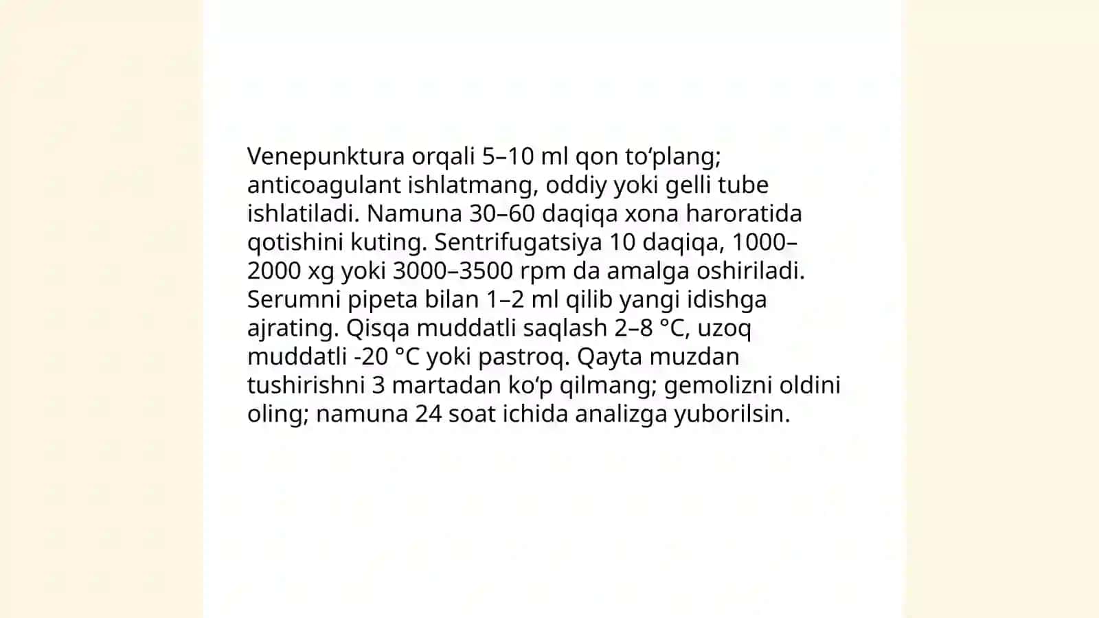 Qon zardobidan albumin ajratib olish 4