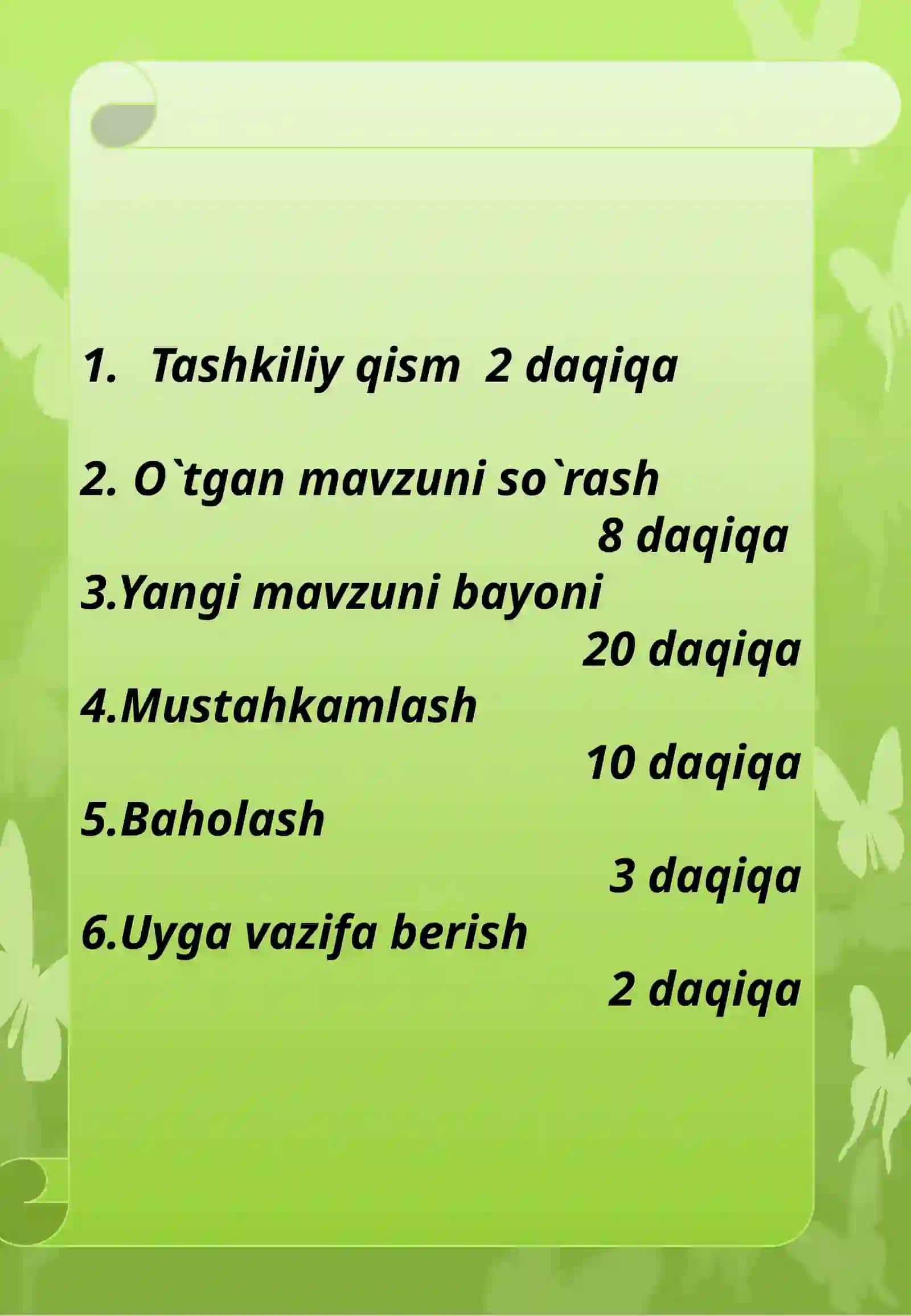 So’z birikmasidagi so’zlarning o’zaro birikish usullari 4