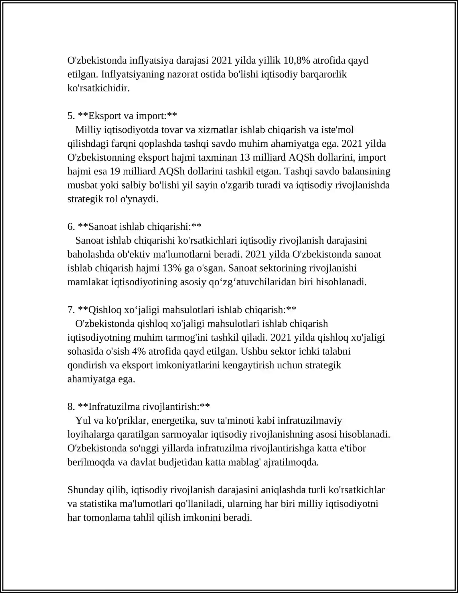 TURKIYA VA XITOY DAVLATLARI TURMUSH DARAJALARI 4