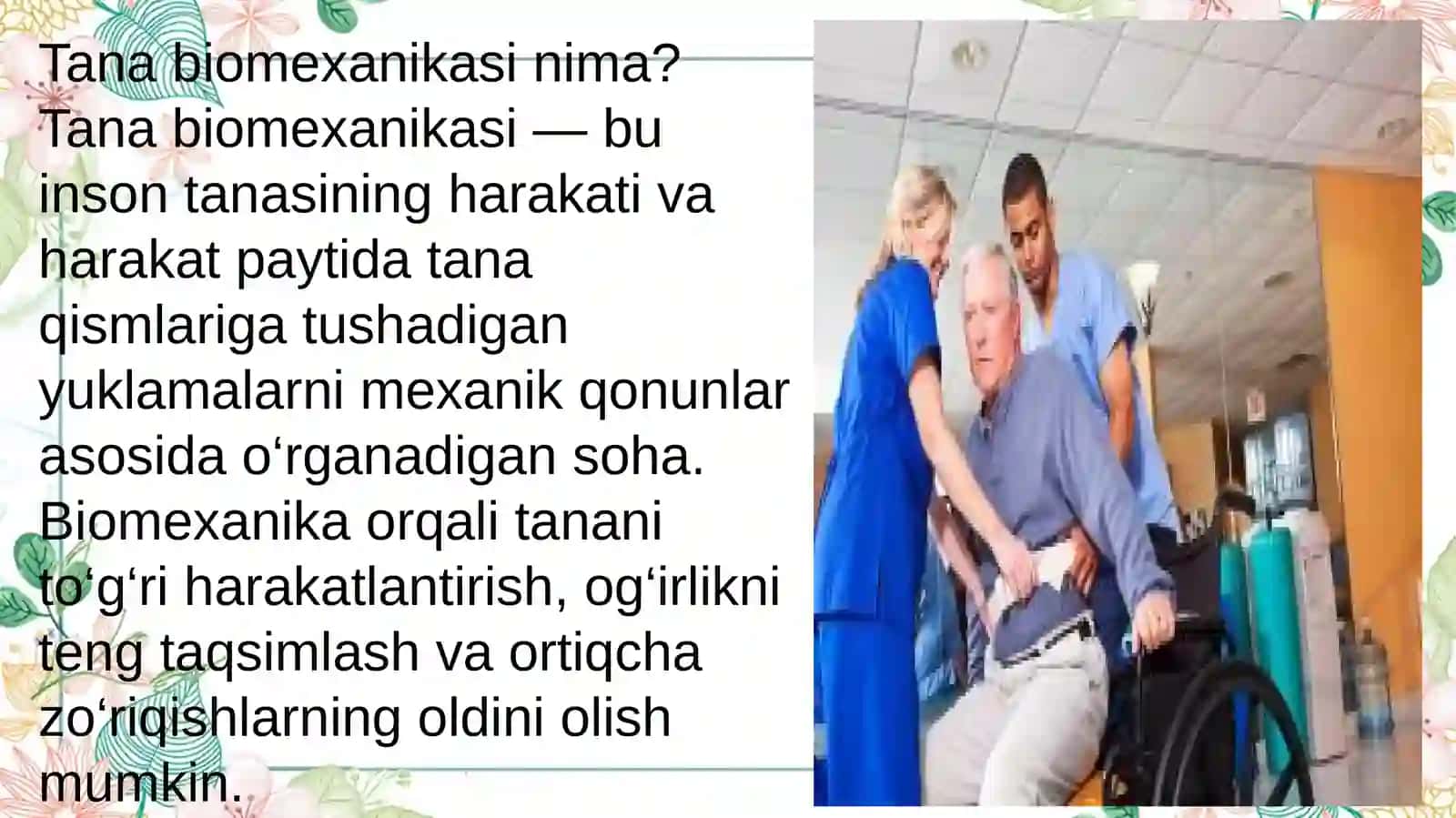 Tanabiomexanikasi va bemor xavfsizligini ta'minlash 4