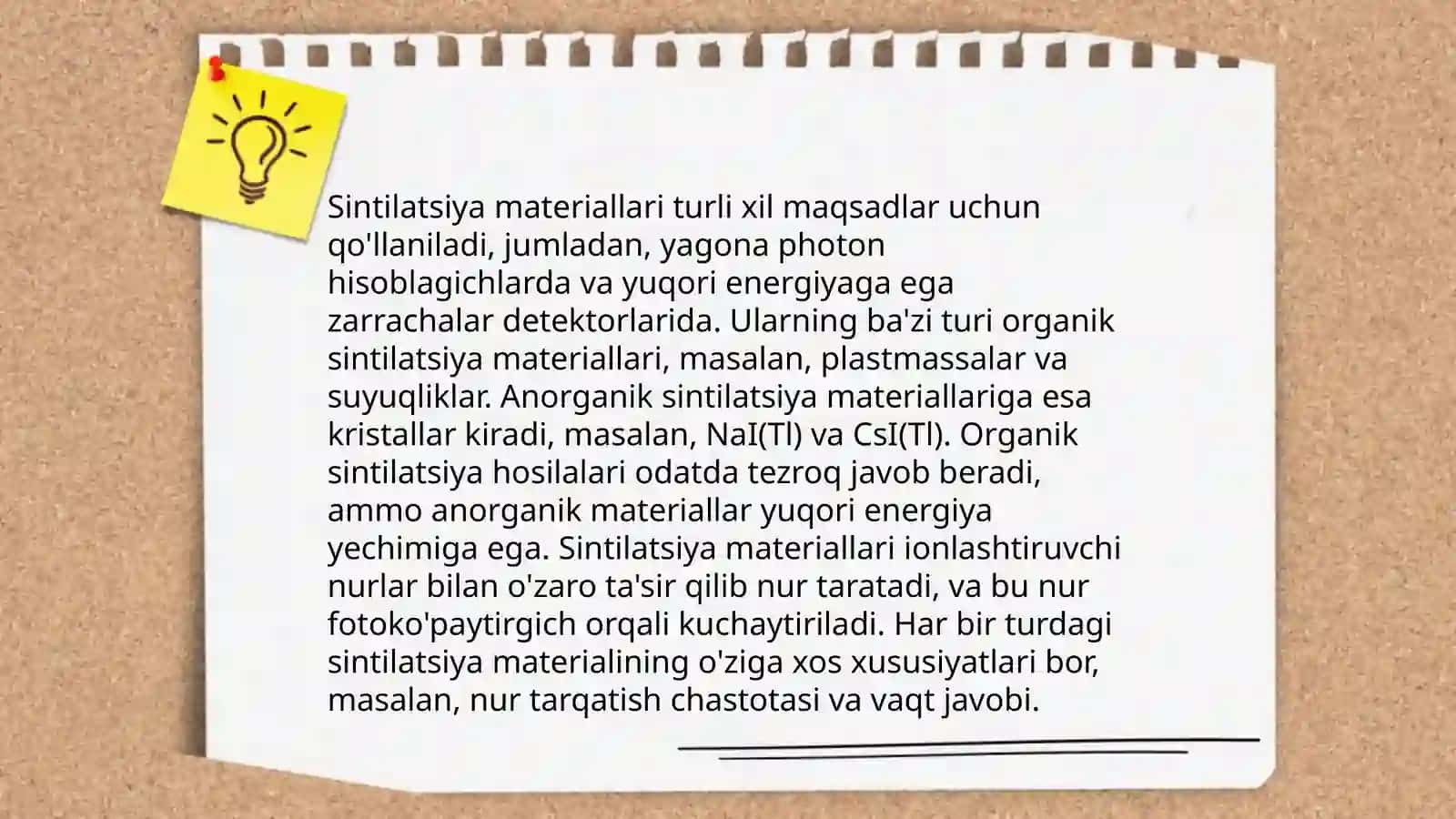 Sinsilatsion detektorlar 4