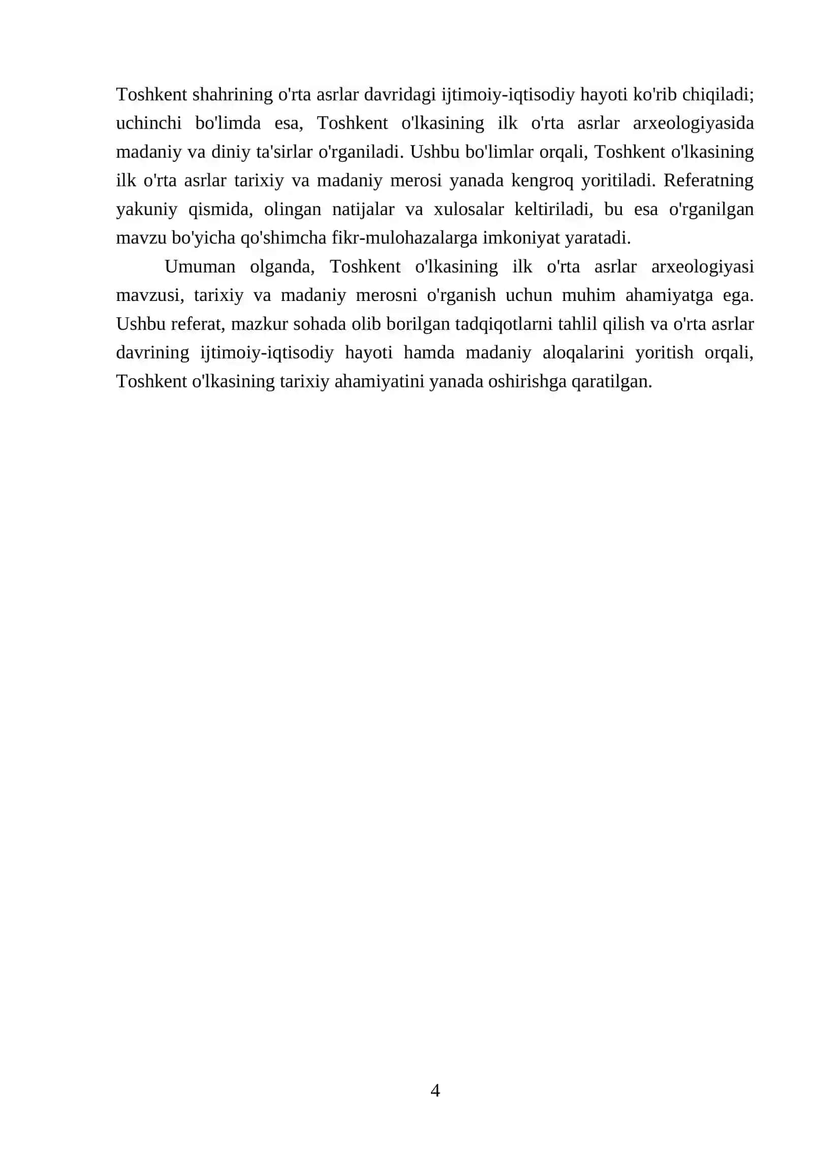 Toshkent o'lkasining ilk o'rta asrlar arxeologiyasi 4