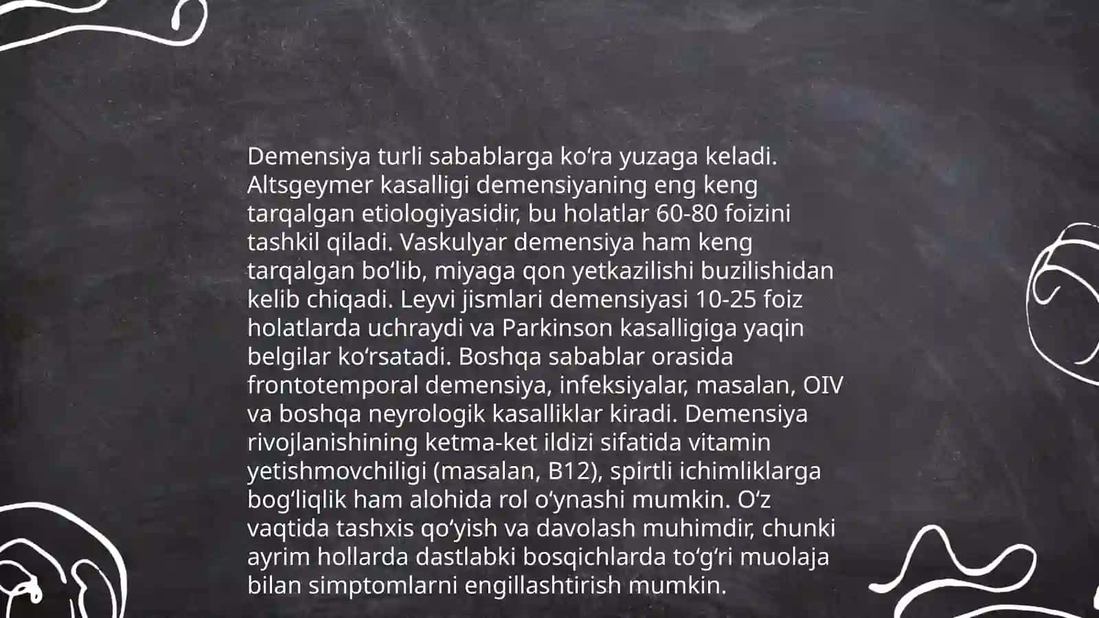 Turli etiologiyali demensiyalar 4