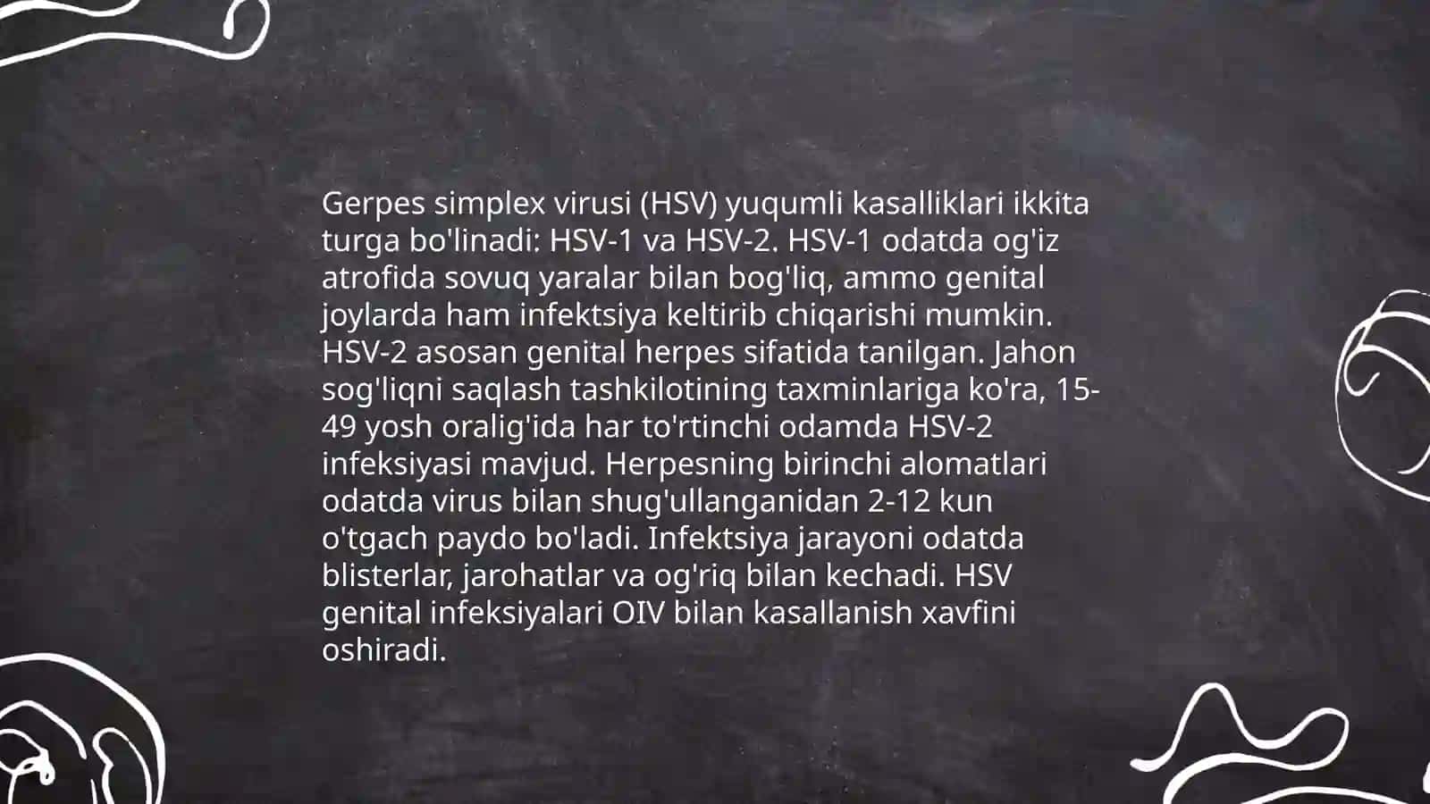 Gerpes viruslari: Turi va tasnifi 4