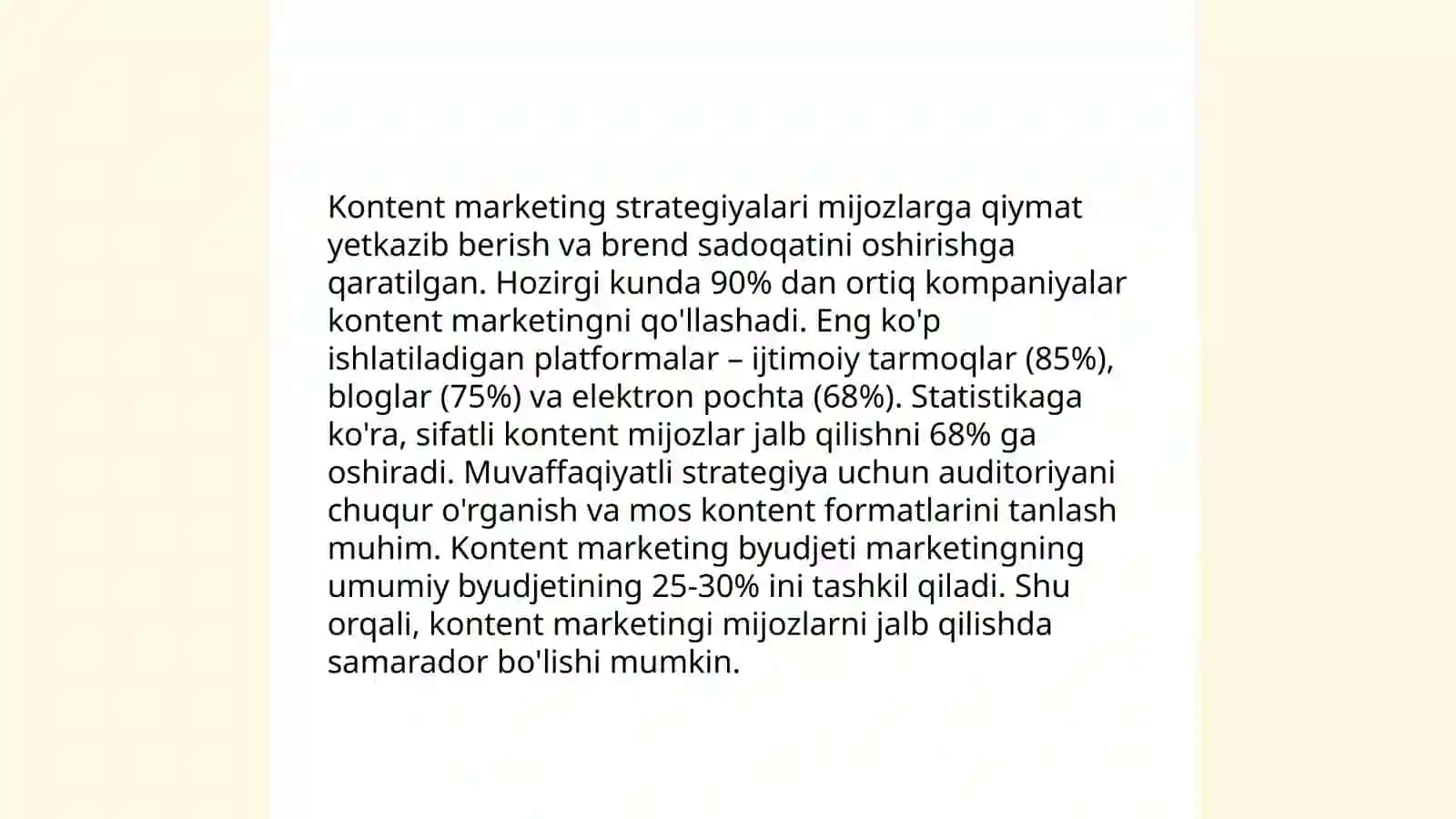 Marketing vazifalari 4