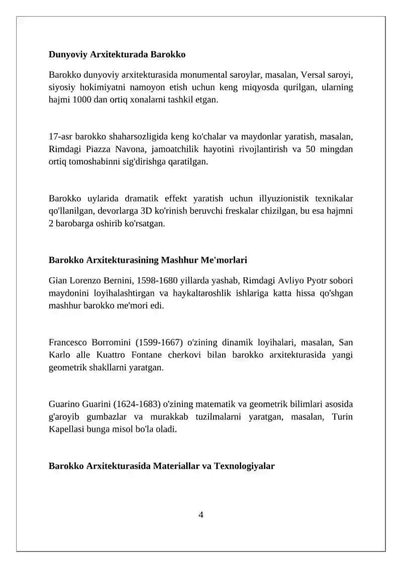 Barokko arxitekturasi 4