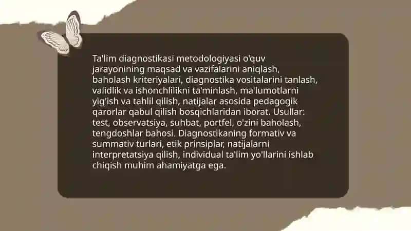 Ta'lim diagnostikasi 4