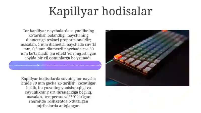 Suyuqliklarning mexanik xossalari 4