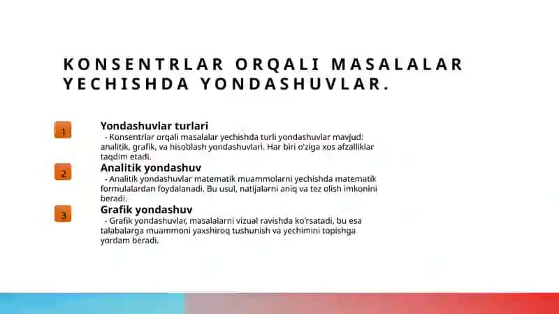 Konsentrlar va ularning ahamiyati 4