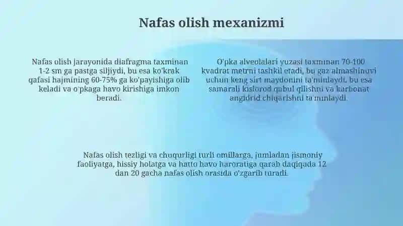 Nafas olish sisetmasi 4