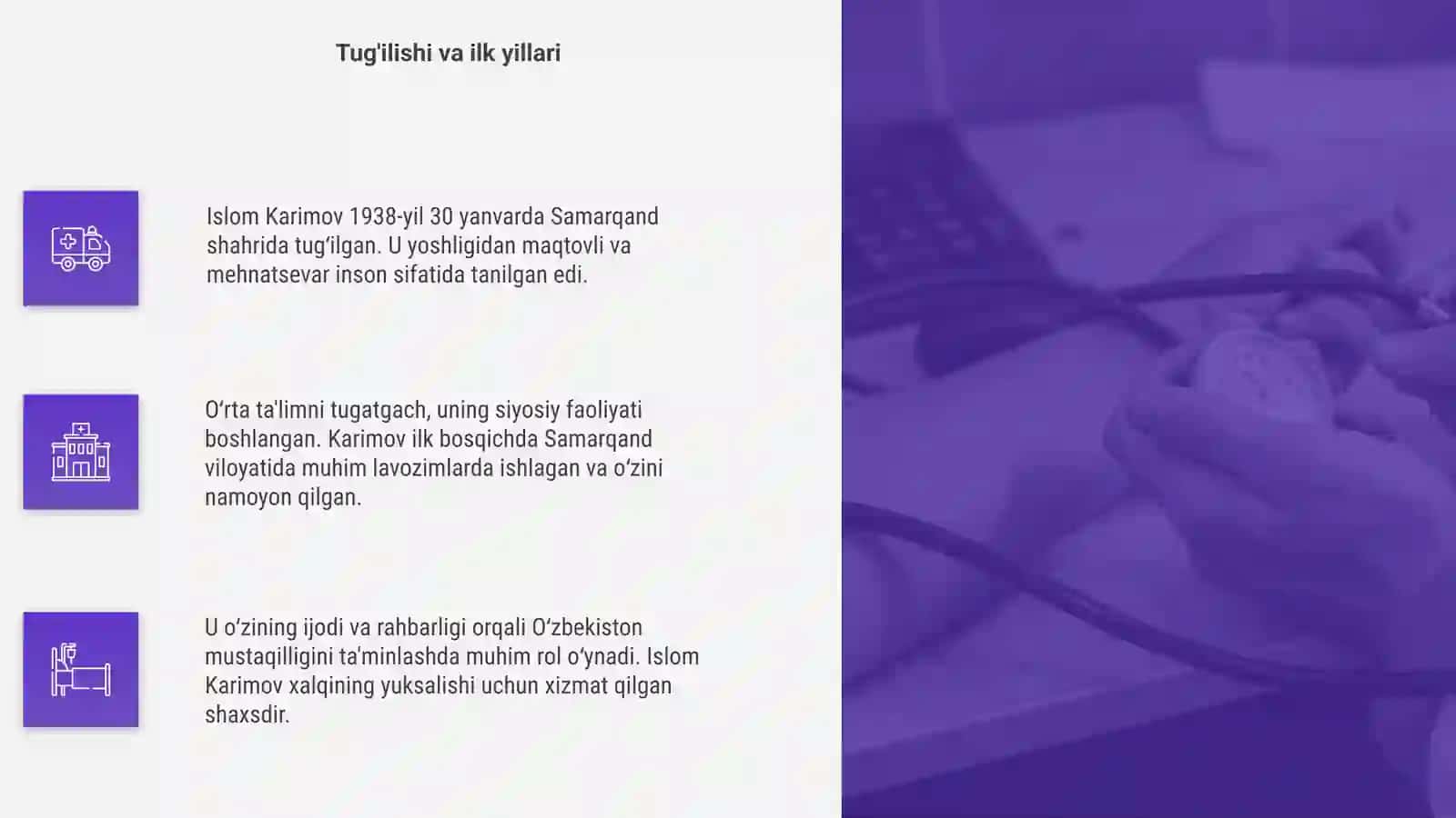 Islom Karimov hayoti va ijodi haqida 4