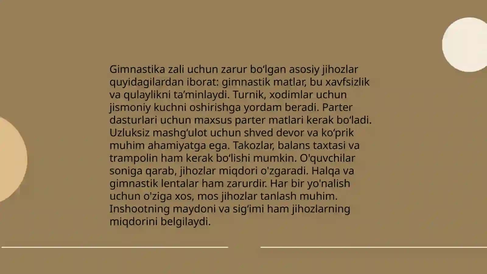 Gimnastika zallari tarixi va rivojlanishi 4