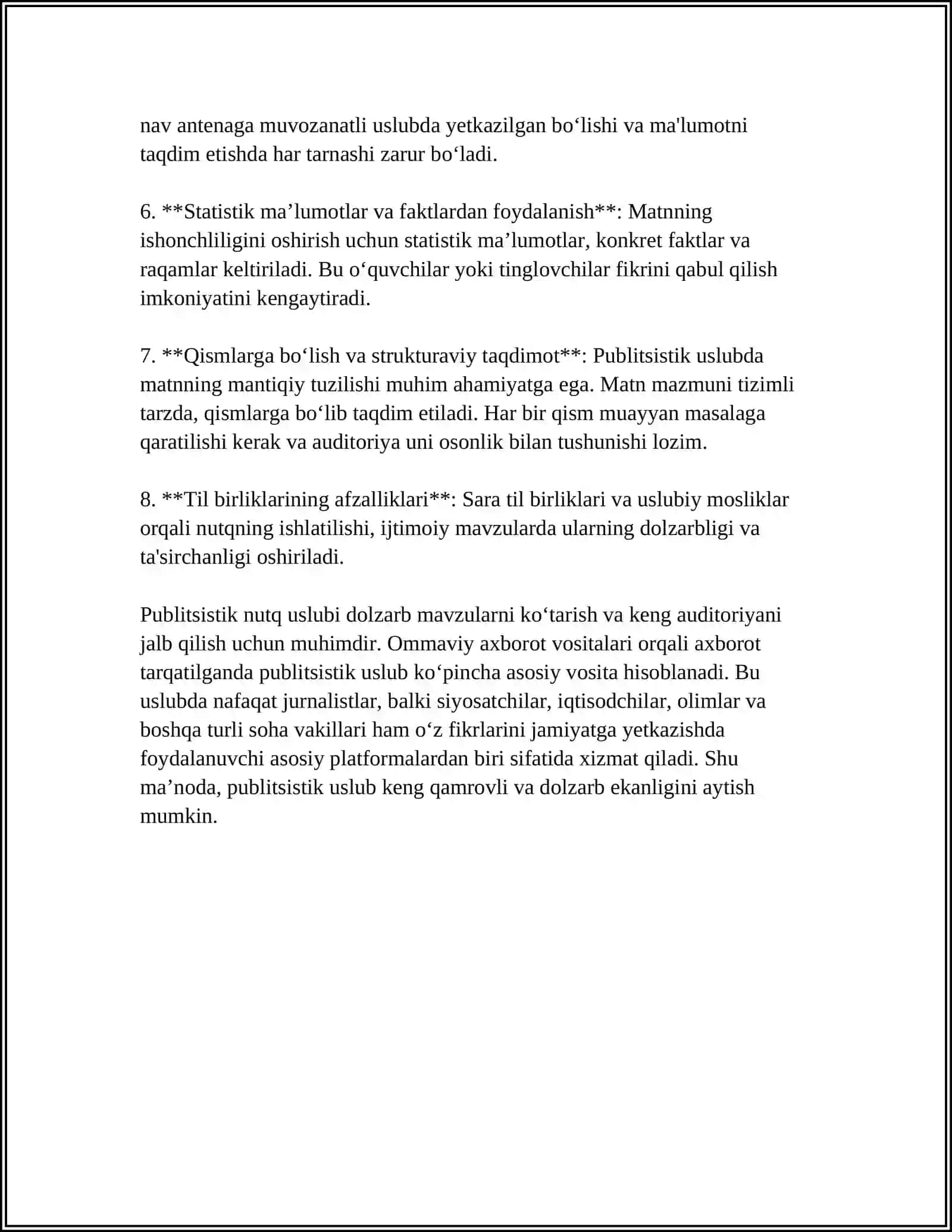 PUBLISISTIK NUTQ USLUBI 4