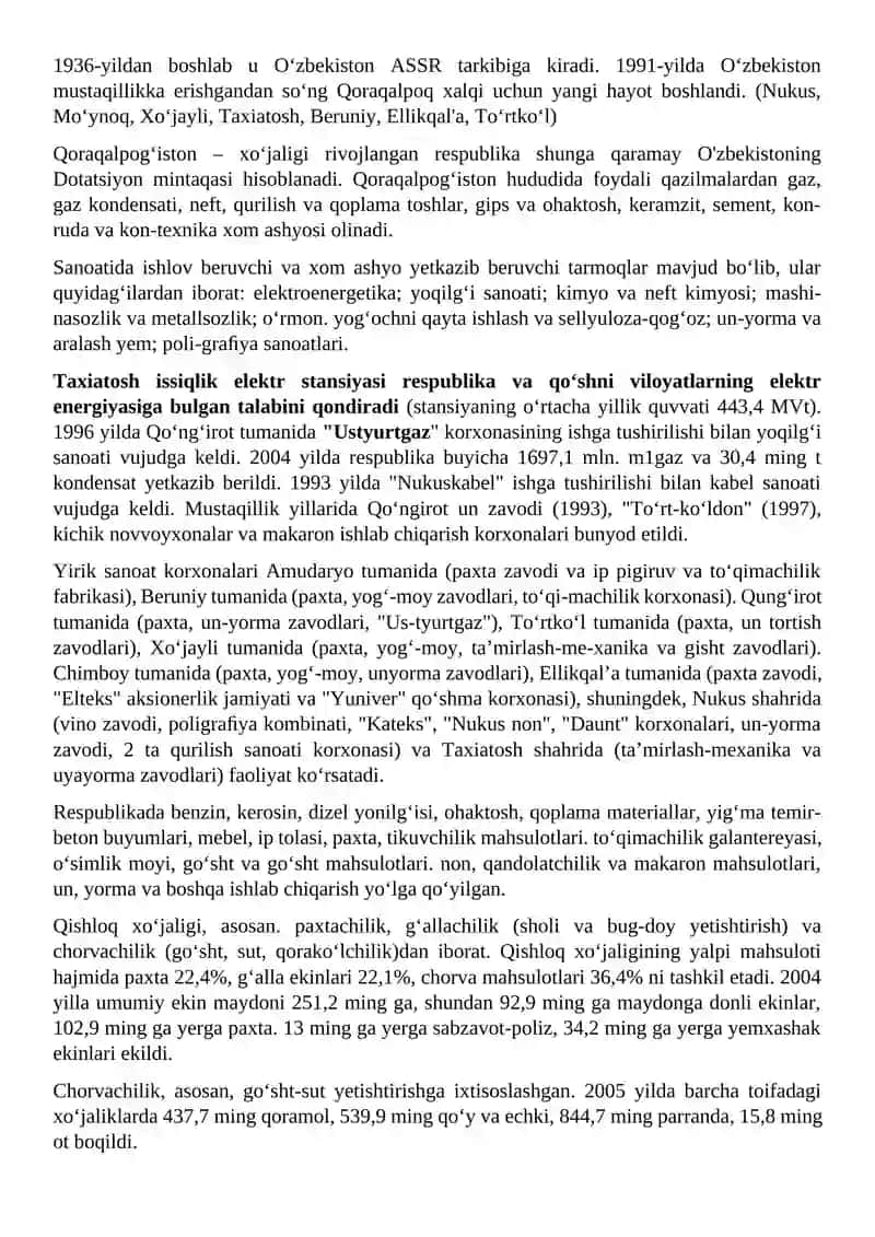 Qoraqalpogʻiston Respublikasi 4