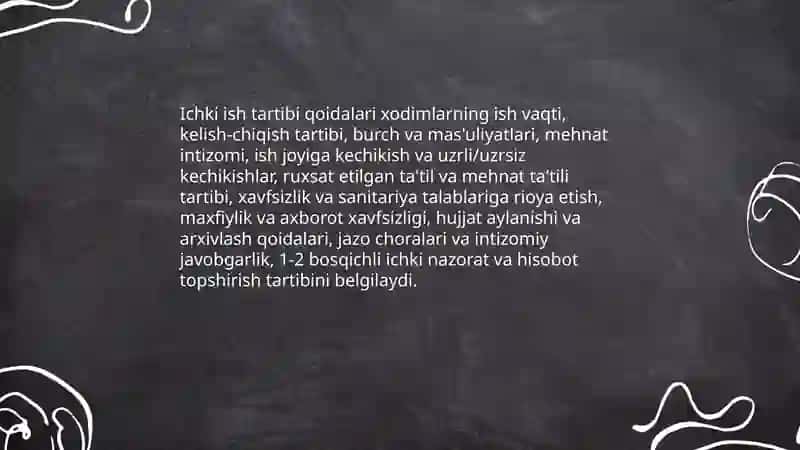 Tashkiliy hujjatlar 4