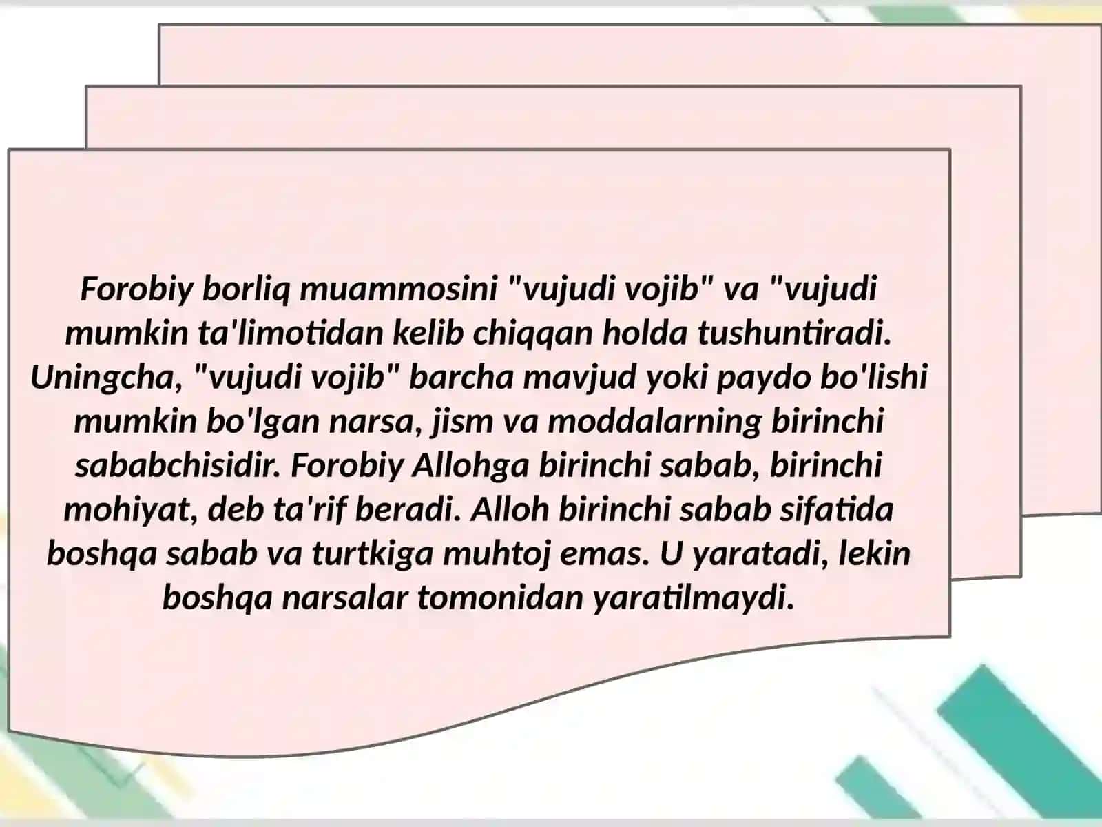 Ontologiya va uning rivojlanishi 4