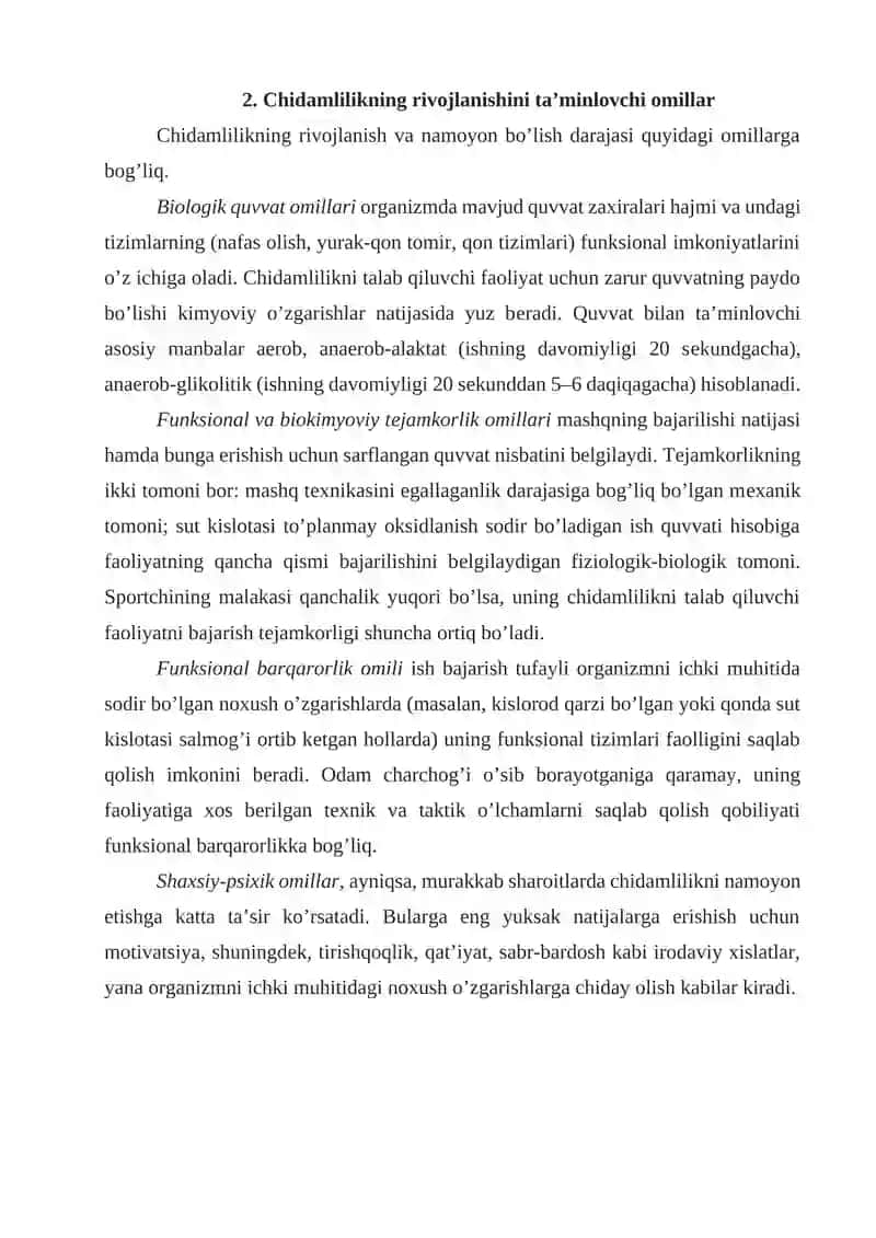 Chidamlilik qobiliyatini tarbiyalash 4