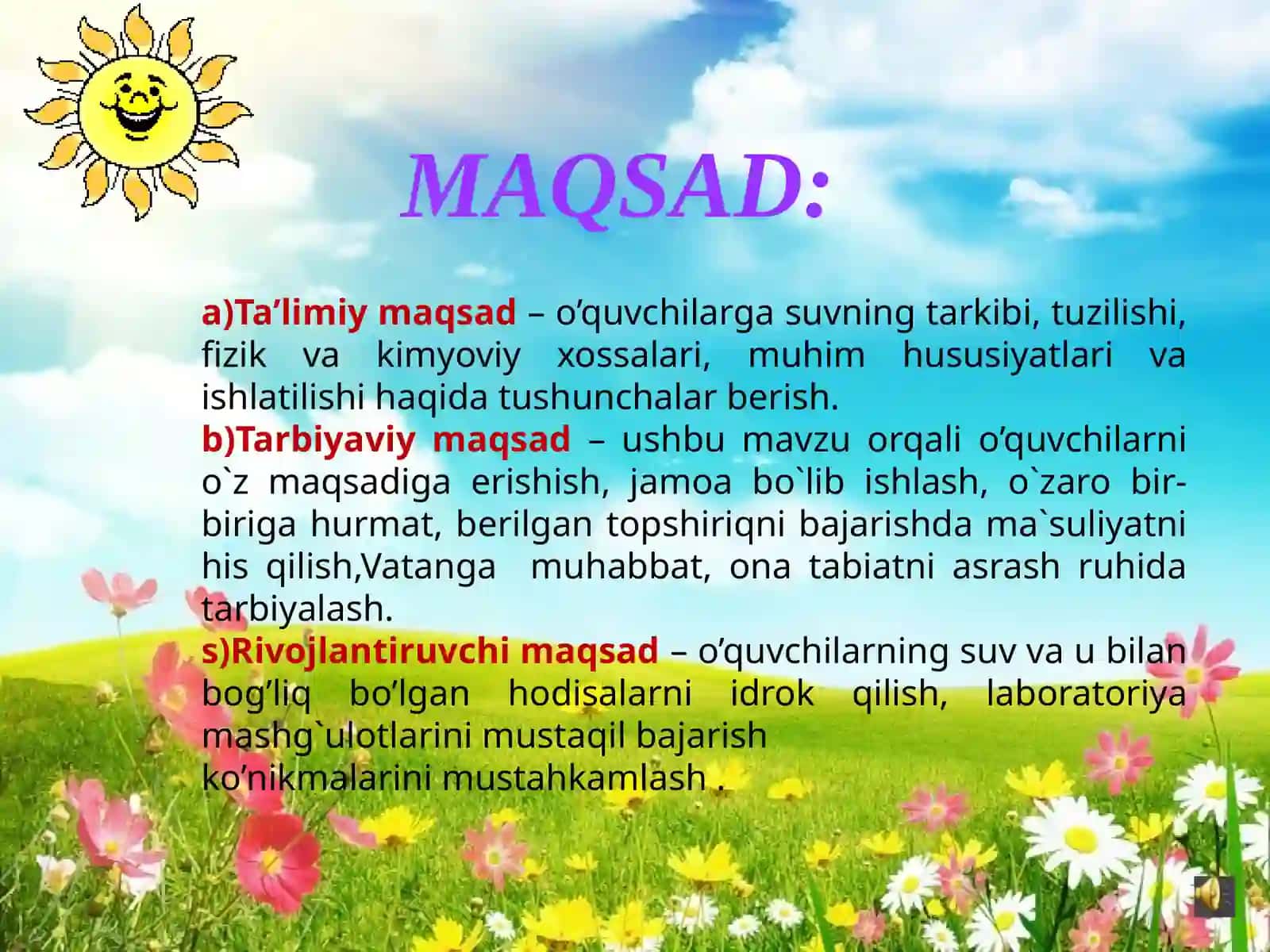 SUV-MURAKKAB MODDA. SUVNING FIZIK VA KIMYOVIY XOSSALARI 4