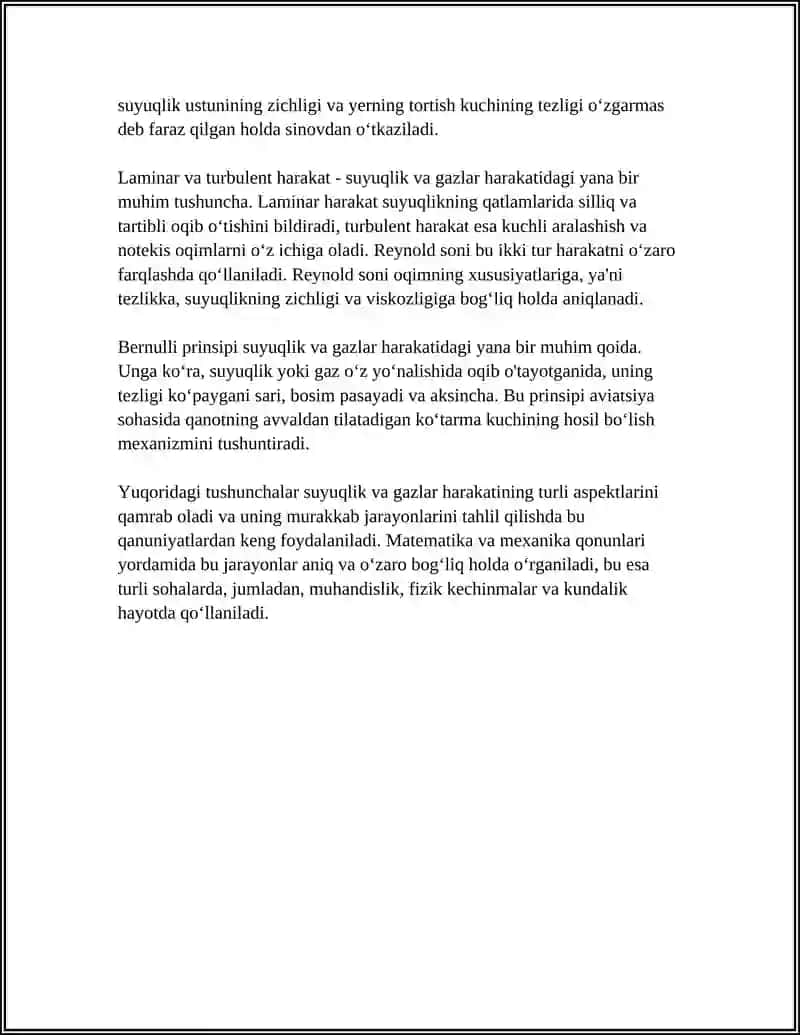 SUYUQLIK VAGAXLAR HARAKATI 4