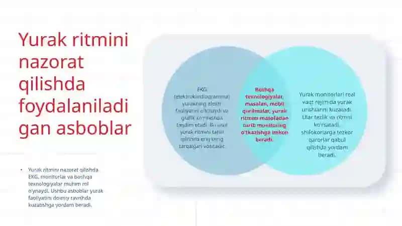 Yurak ritmini nazorat qilish metodlari 4