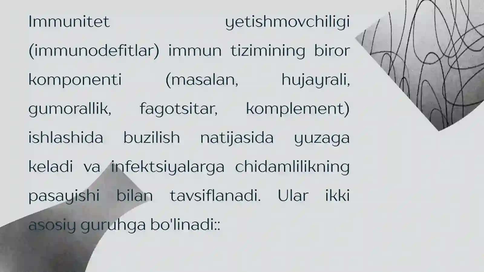 Immunodefitsitlar tasnifi 4